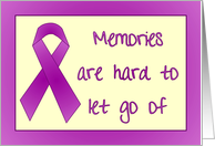 Alzheimers Awareness card