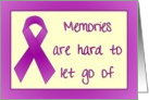 Alzheimers Awareness card