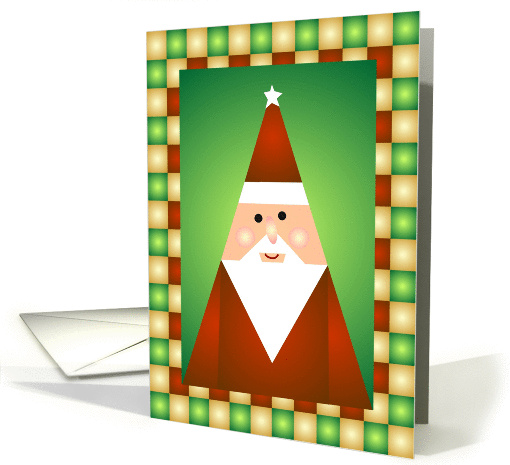 Santa Tree card (103604)