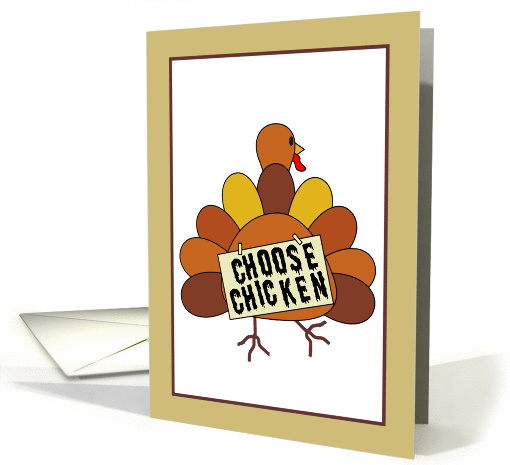 Turkey Wishes card (107539)