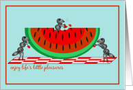 Life’s Little Pleasures card
