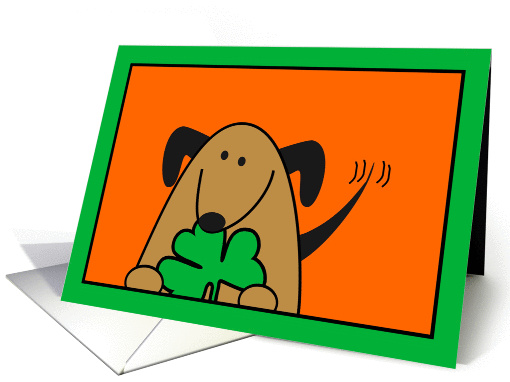 Lucky Dog card (117610)