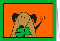 Lucky Dog card
