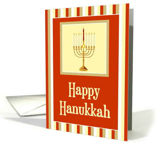 Happy Hanukkah card (118216)