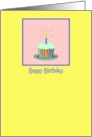 Birthday Wishes card