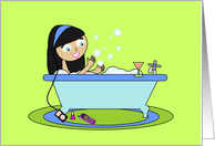 Pampered Princess Birthday card