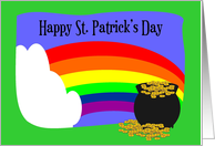 St. Patrick’s Day Pot Of Gold card