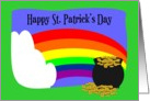 St. Patrick’s Day Pot Of Gold card