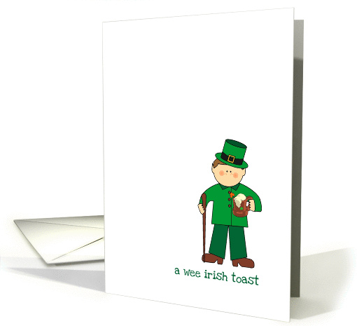 A Wee Irish Toast card (153774)