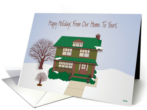 Happy Holidays card (267102)