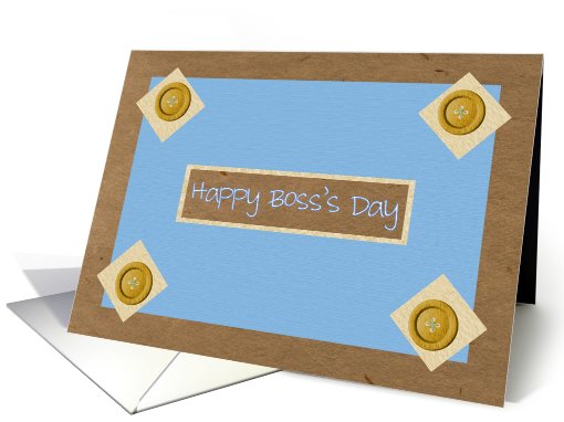 Happy Boss's Day card (500683)