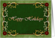 Happy Holidays card