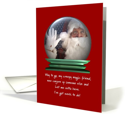 The Christmas Crystal Ball card (526319)