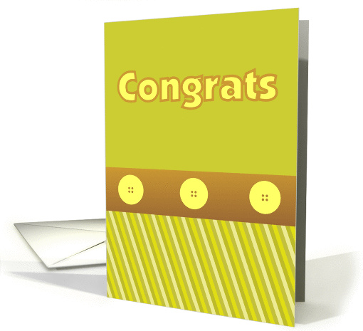 Congratulations card (69342)