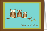 From Owl of Us...