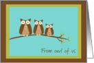 From Owl of Us Birthday card