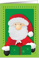 Merry Christmas Santa card