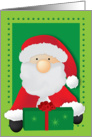 Merry Christmas Santa card