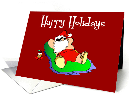 Santa's Holiday card (75344)