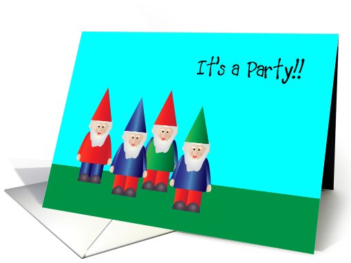 It's a Party Gnome card (785696)