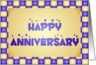 Happy Anniversary card