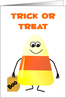 Trick or Treat card
