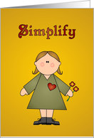 Simplify card
