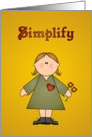 Simplify card