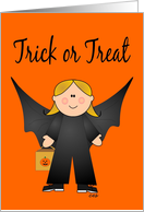 Trick Or Treat card