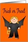 Trick Or Treat card