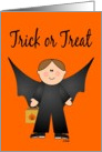 Trick Or Treat card