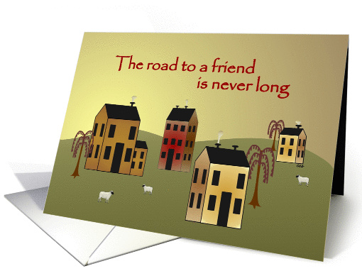 The Road To A Friend card (89054)