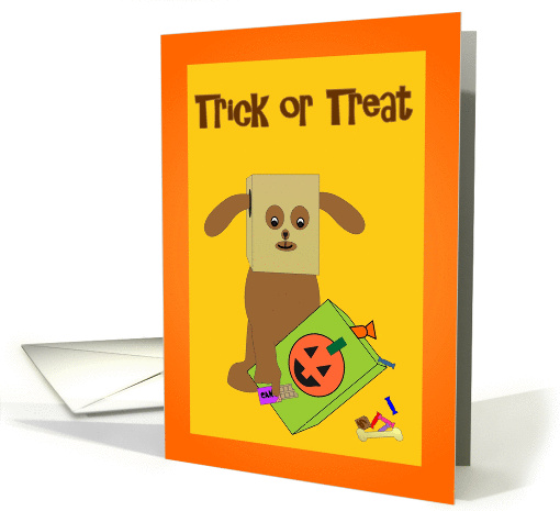 Trick or Treat card (95316)