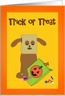Trick or Treat card