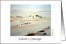 Snowy wilderness landscape Season’s Greetings card