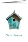 New Home Bird House Announcement Card
