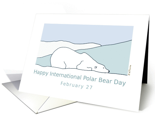 Happy International Polar Bear Day card (1083300)