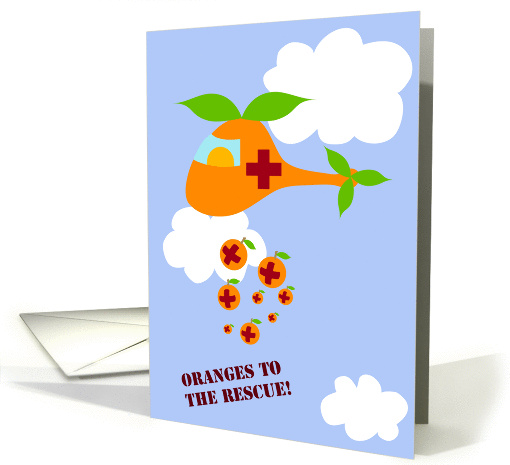 Oranges to the Rescue! card (93369)