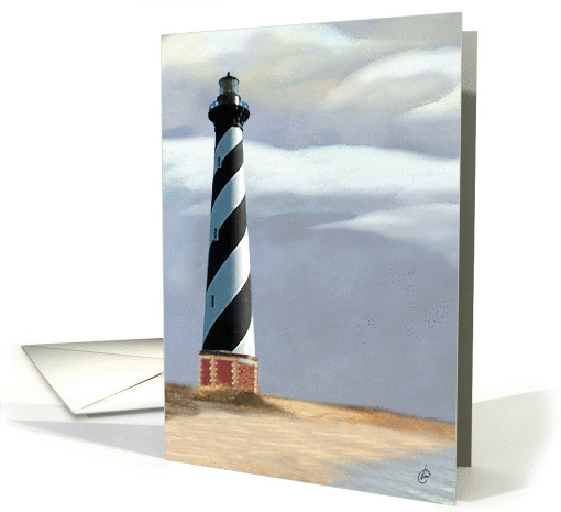 Cape Hatteras Lighthouse North Carolina card (243302)