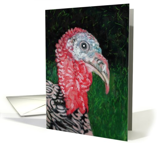 Wild Turkey Painting card (301786)