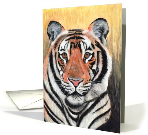 Tiger Painting card (482718)