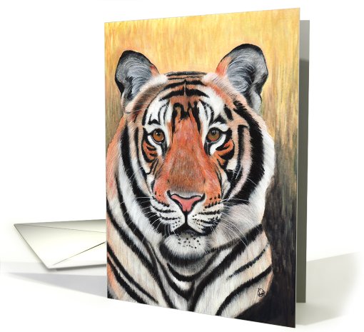 Chinese Zodiac Tiger Birthday card (482766)