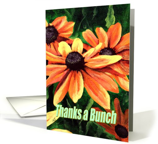 Thanks a Bunch Volunteer Appreciation card (585544)