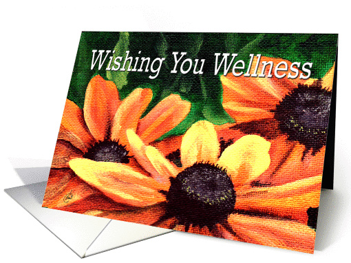 Sunnier Days Ahead Wishing Wellness Painting card (586083)