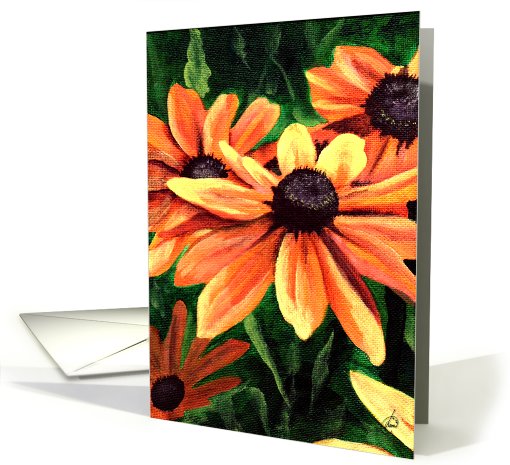 Flower Painting any all occasion card (586141)