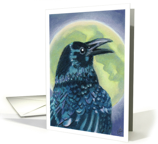 Raven Crow Something to Crow About! Congratulations card (70505)