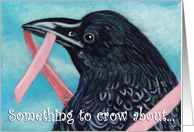 Raven’s Ribbon - Cancer treatment prognosis/prayer card