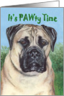 Bullmastiff Dog Pet Breed Party Invitation card