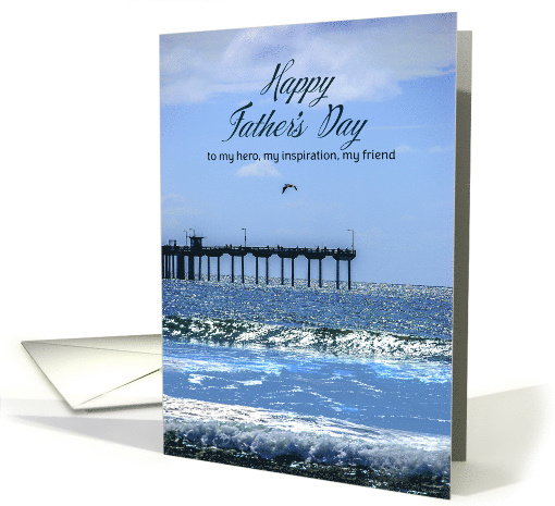 Father's Day Ocean Beach Pier California with Surf and... (1686054)