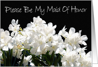 Be My Maid Of Honor card